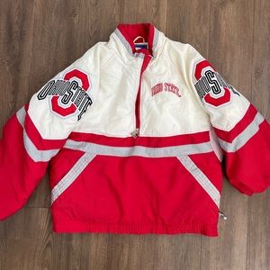 ♨️VINTAGE 90s OHIO STATE Starter Puffer Size XL